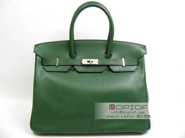 エルメス バーキン35 ローリエ エヴァーカーフ her415